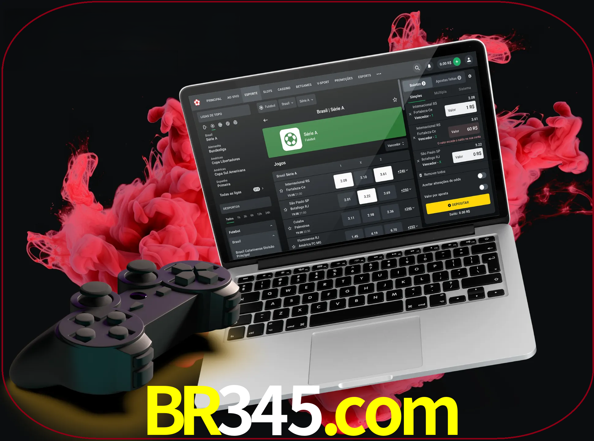 Visite a secção especial de jogos de vídeo em br345 para descobrir em que jogos pode apostar e ganhar muito dinheiro.